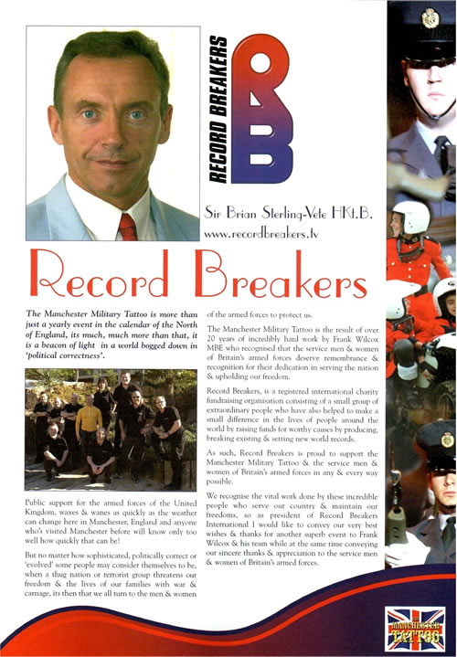 Brian Sterling-Vete, Guinness World Record Holder